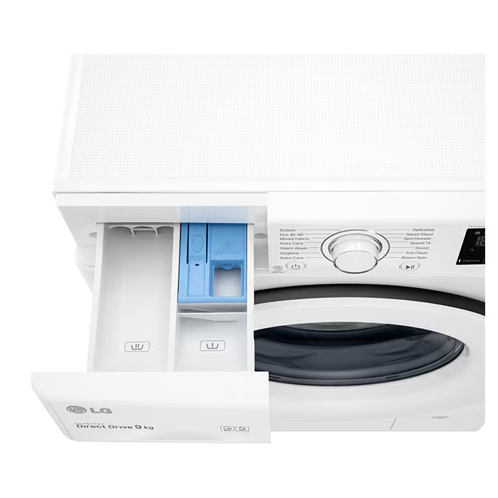 LG Mesin Cuci Front Loading AI DD Smart Diagnosis 9 KG - FV1209S5WN